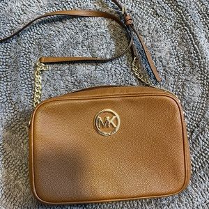 Michael Kors leather crossbody bag